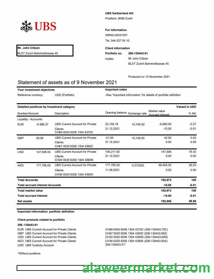 Switzerland UBS excel pdf version2