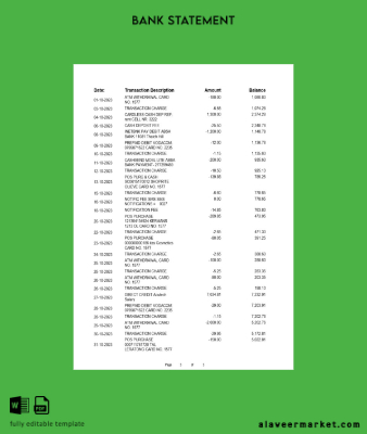 Arnavutluk Banka Banka Hesap Özeti 3 pages 2