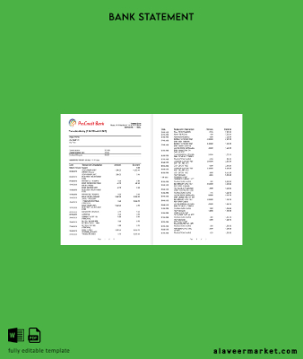 Arnavutluk Banka Banka Hesap Özeti 3 pages
