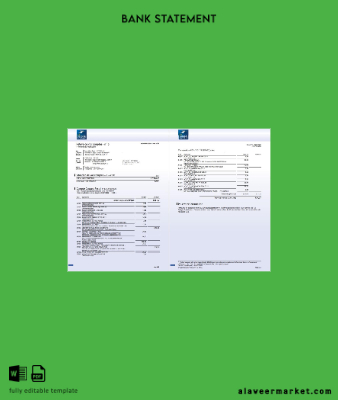 Fransa La Banque postale Banka Hesap Özeti word 3 pages