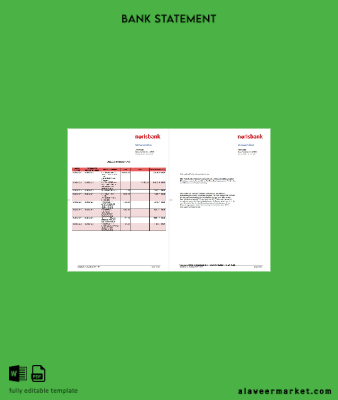 Almanya Banka Hesap Özeti on Deutsch, 2 pages