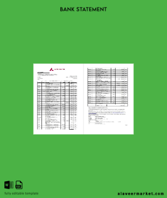 Hindistan Axis 2 pages Banka Hesap Özeti excel