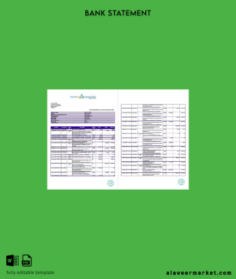 Hindistan Canara Banka account Hesap Özeti word 2 pages