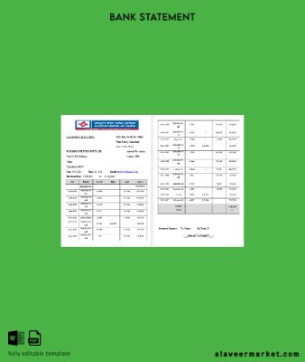 Hindistan Central Banka of Hindistan Hesap Özeti word 2 pages