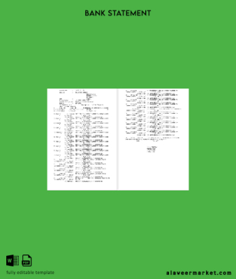Hindistan Phulbani Banka of Hindistan Banka Hesap Özeti word 2 pages