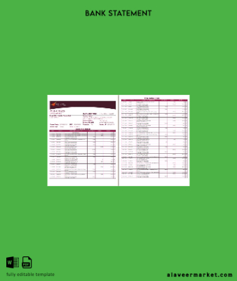Hindistan Post Payments Banka Hesap Özeti word 4 pages