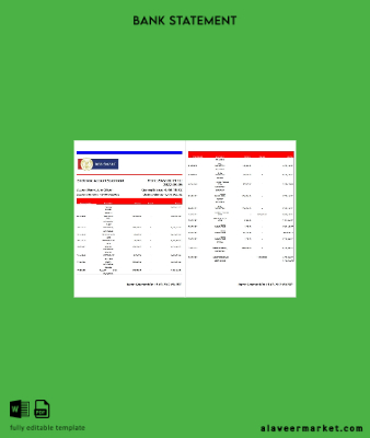 Hindistan RBB Smart Banka Hesap Özeti word 2 pages