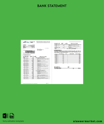 İtalya Banco BPM Banka Hesap Özeti word 8 pages