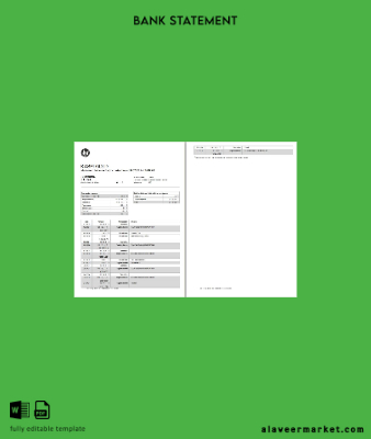 Kazakistan Kaspi Banka Hesap Özeti word 2 pages