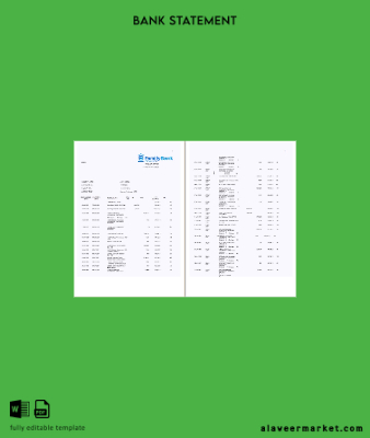 Kenya Family Banka Hesap Özeti word 7 pages