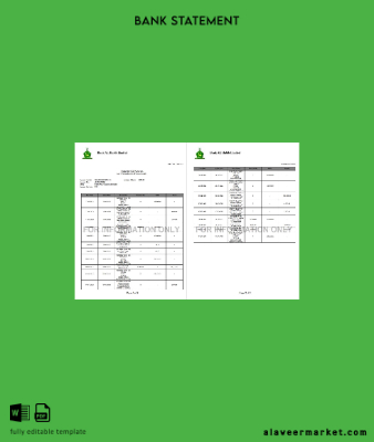 Pakistan Banka Al Habib Banka Hesap Özeti word 2 pages