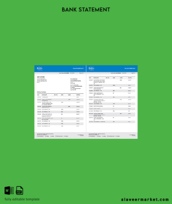 Pakistan United Banka Limited account Hesap Özeti word 2 pages