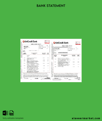 Romanya Kredi Banka Hesap Özeti excel