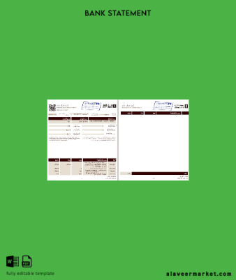 Suudi Arabistan Arabia Alinma Banka Hesap Özeti 3 – 6 months word 2 pages