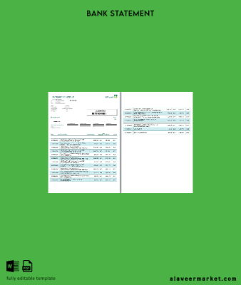 Suudi Arabistan Arabia NCB Banka account Hesap Özeti word 2 pages