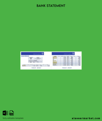 Suudi Arabistan Arabia Alrajhi Banka account Hesap Özeti word 2 pages