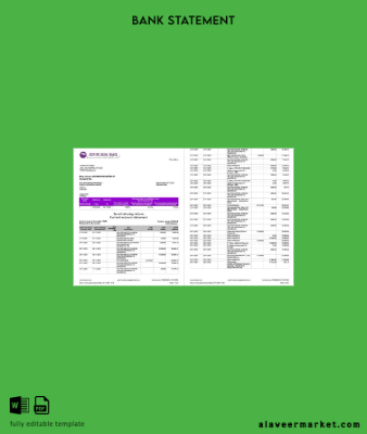 Sırbistan Komercijalna Banka account Hesap Özeti word 2 pages
