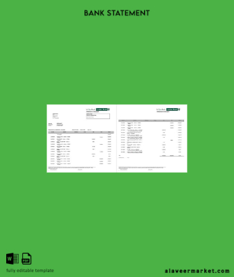 Sri Lanka Amana Banka Hesap Özeti of account word 2 pages