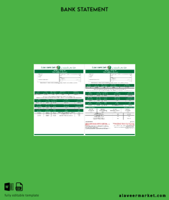 UAE Dubai Islamic Banka Hesap Özeti word 3 pages