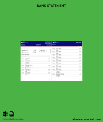 UK GO2 Banka Hesap Özeti word 2 pages
