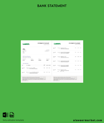 UK Lemfi account Hesap Özeti word 2 pages