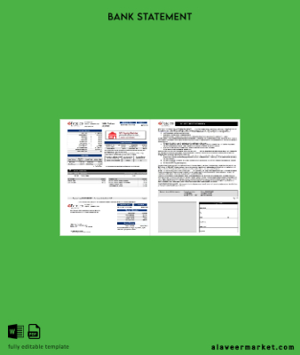 USA California Patelco Banka Kart Hesap Özeti word 2 pages