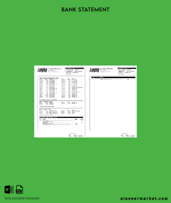 USA Langley Federal Kredi Union Banka Hesap Özeti word 6 pages 3