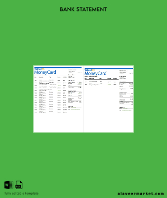 USA Walmart Kart Banka Hesap Özeti word 3 pages