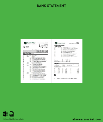 USA Woodforest Banka Hesap Özeti excel 3 pages