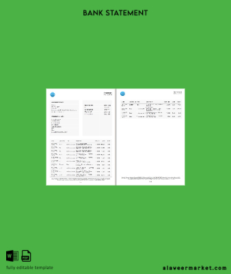 Ukrayna Kart Banka Hesap Özeti 3 – 6 months word 2 pages