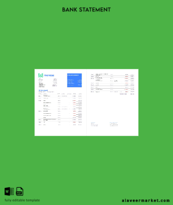United Kingdom Monese Banka Hesap Özeti excel 2 pages2