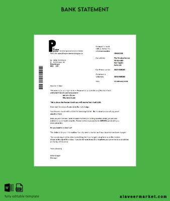 United Kingdom The Pension Service Banka proof of address Hesap Özeti word