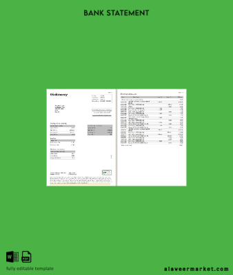 United Kingdom Think Money Banka Hesap Özeti word 3 pages