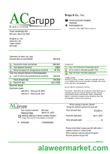AC Grupp O_ electricity utility business bill SCR