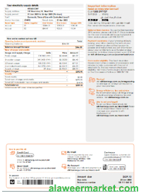 Alinta energy electricity utility business bill, page 2, SCR