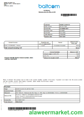 Baltcom telecommunications utility business bill, SCR