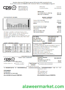 CPS Energy utility business bill, SCR
