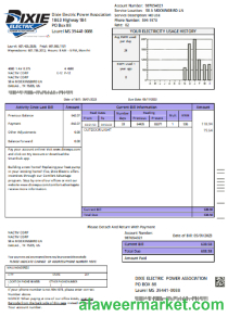 Dixie Electric utility business bill, SCR