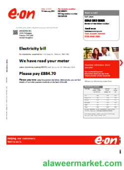 E.ON UK utility business bill, SCR 2