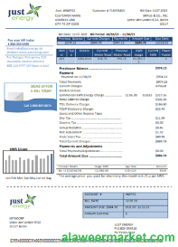 Just Energy utility business bill, SCR