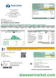 Pascoag Utility District utility business bill, SCR