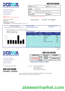 SCBWA water utility business bill, SCR