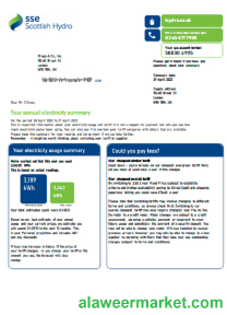 SSE Energy utility business bill, SCR