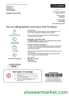 TV Licensing utility business bill, SCR