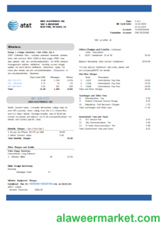 Texas AT&T telecommunications utility business bill, page 2, SCR