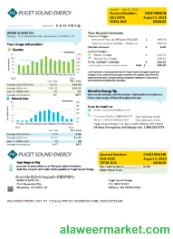 Washington Puget Sound Energy utility business bill, SCR