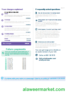 Yorkshire water utility business bill, page 2 SCR