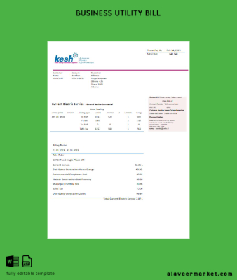 Arnavutluk Power Corporation Fatura İşletme Fatura