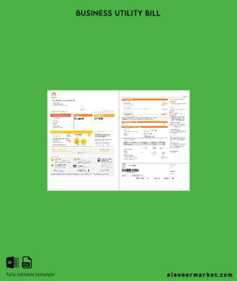 Avustralya Yeni South Wales (NSW) Origin Elektrik İşletme Fatura Fatura 1-2 pages
