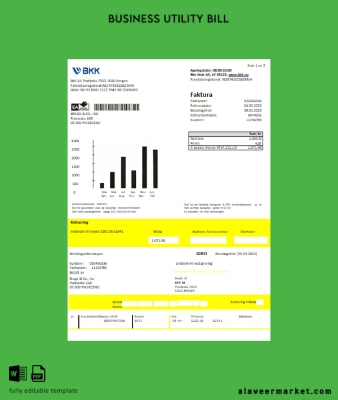 BKK Elektrik Fatura İşletme Fatura